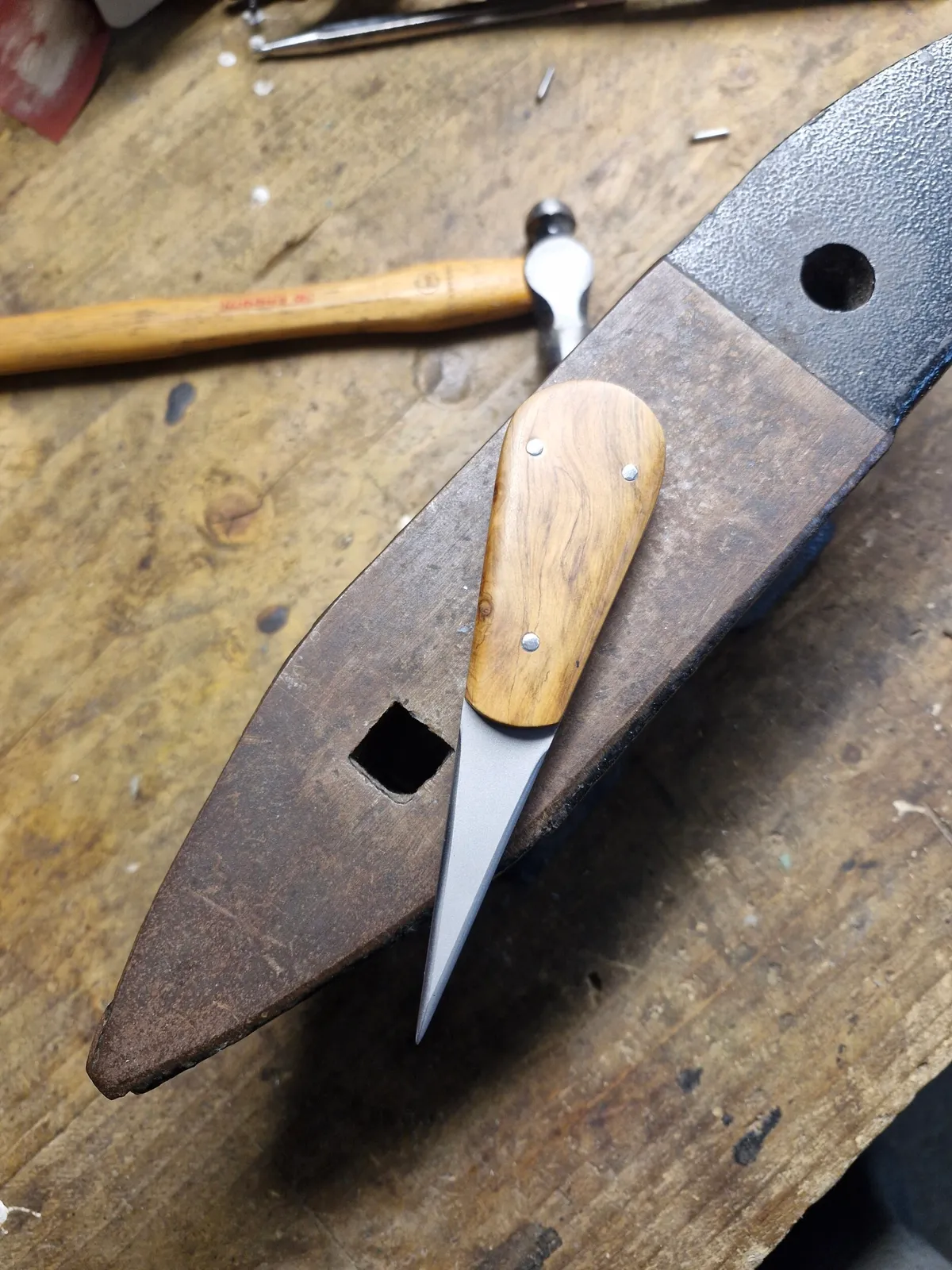 Atelier individuel - Créez votre couteau à huîtres