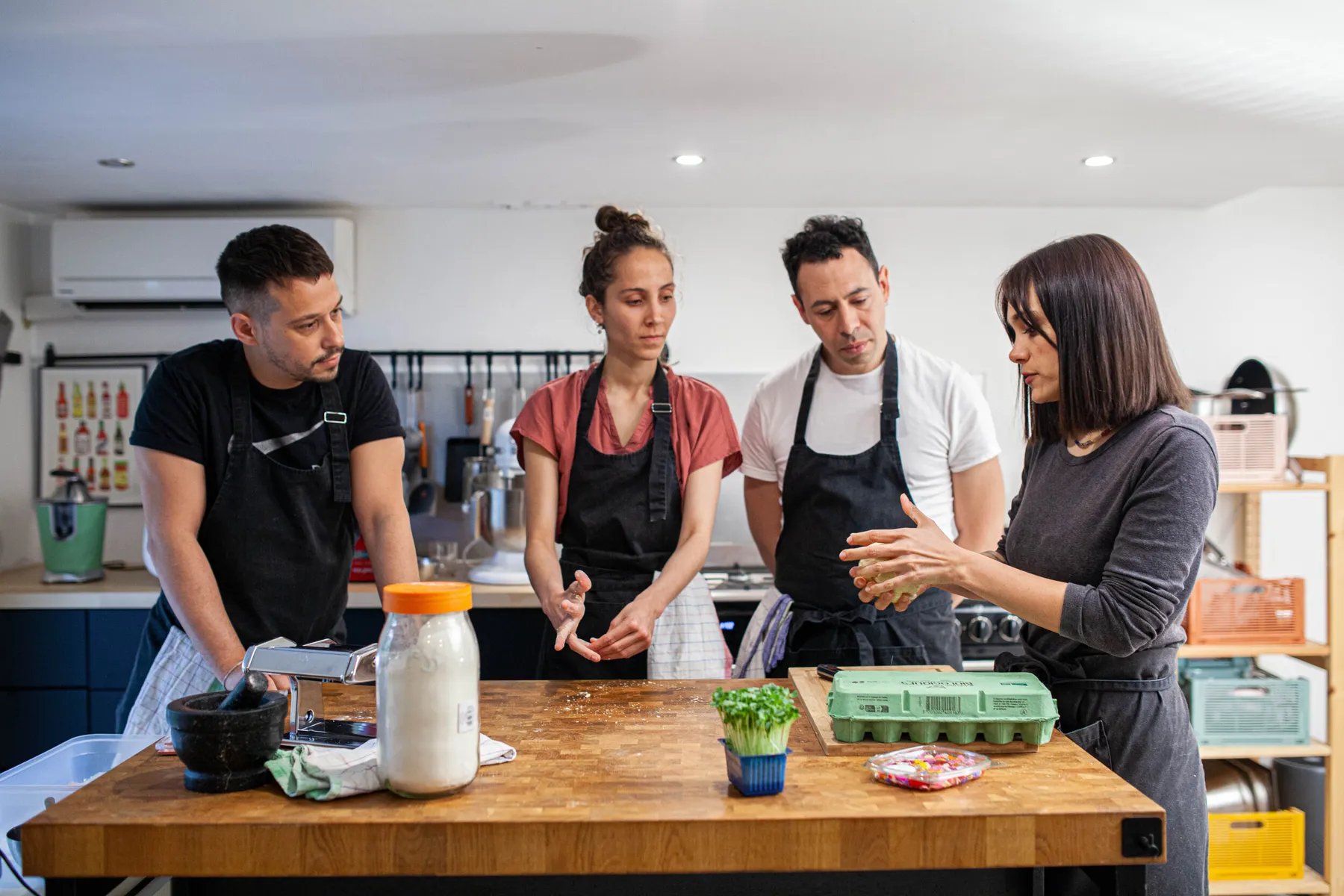 Réalisez vos pâtes fraîches créatives de saison avec Irène - Image n°3 - Wecandoo