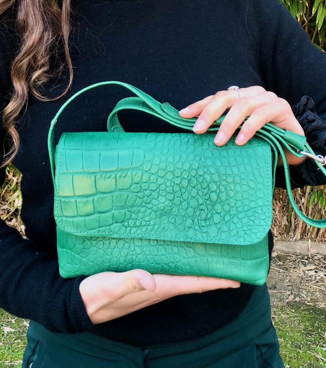 Wecandoo - Fabriquez votre sac pochette en cuir