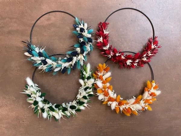 Réalisez votre couronne de fleurs séchées avec Julien - Image n°3 - Wecandoo