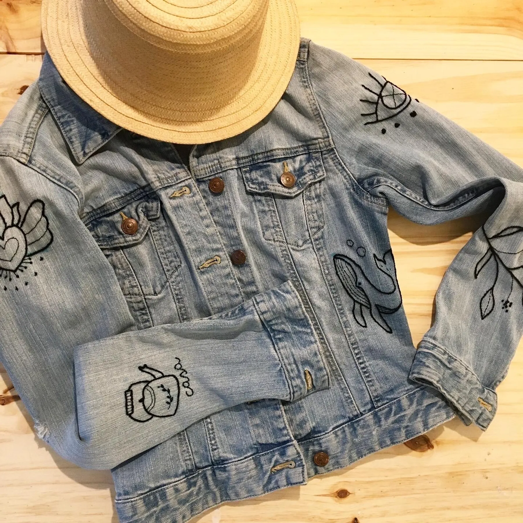 Brodez votre vêtement en jean avec Viviana - Image n°4 - Wecandoo