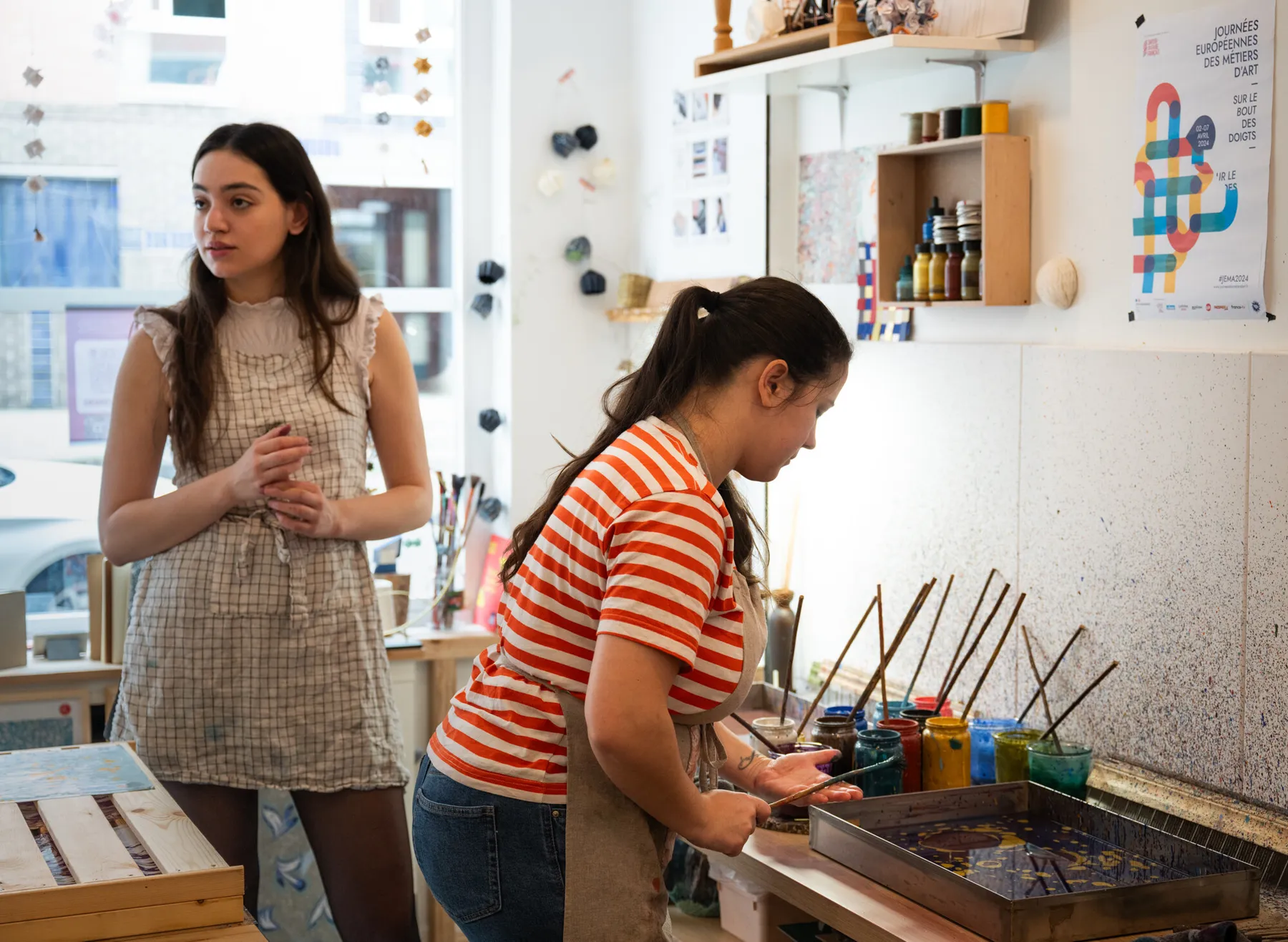 Créez votre oeuvre en papier marbré - Image n°3 - Wecandoo