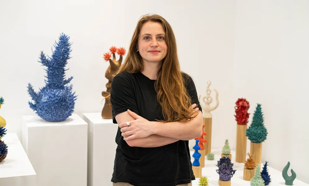 Jeanne : Céramiste et sculptrice à Romans-sur-Isère