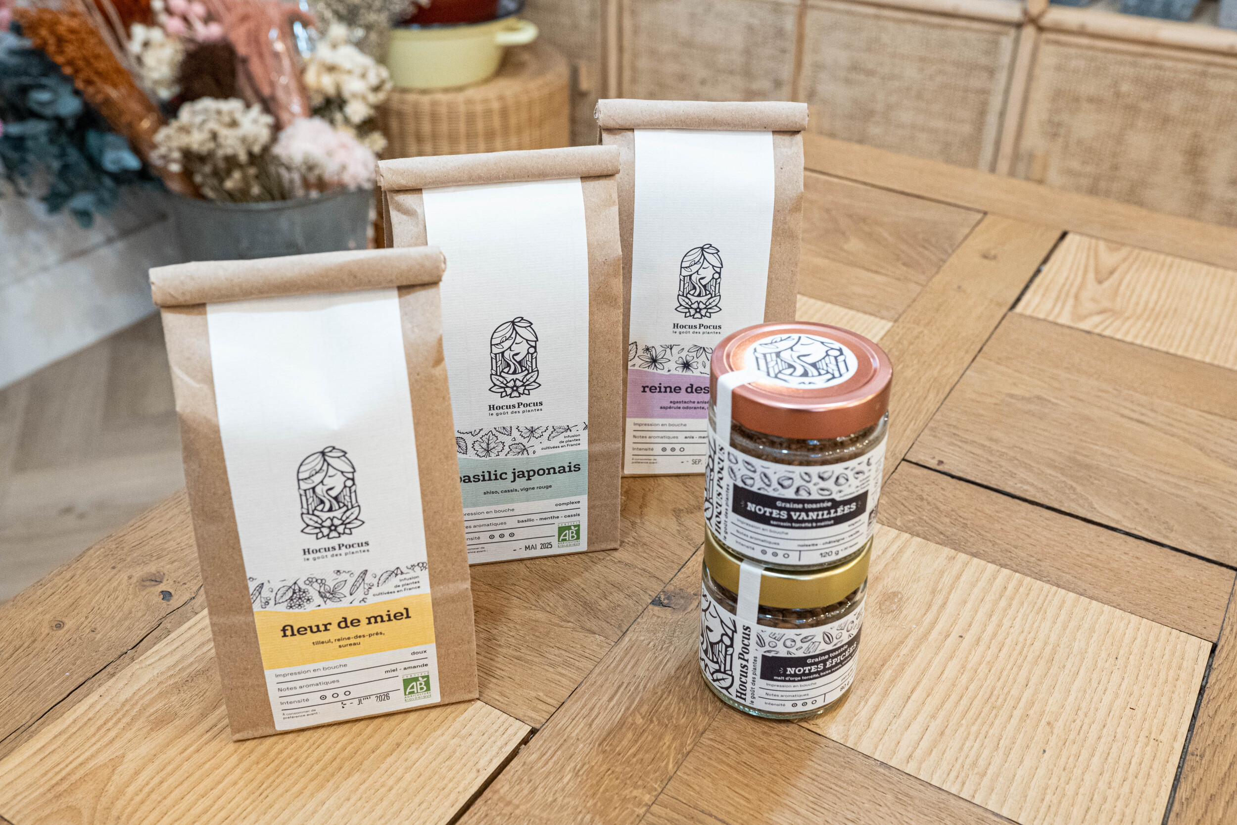 Dégustez et assemblez votre infusion