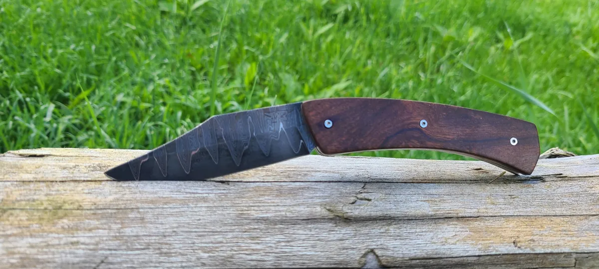 Fabriquez votre couteau pliant damas