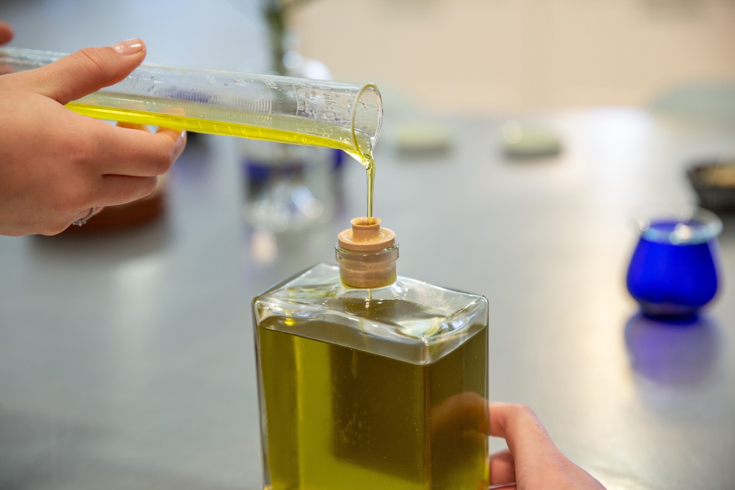 Assemblez votre huile d'olive