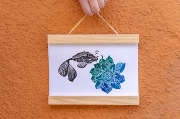 Wecandoo - Initiez-vous à la linogravure avec votre enfant