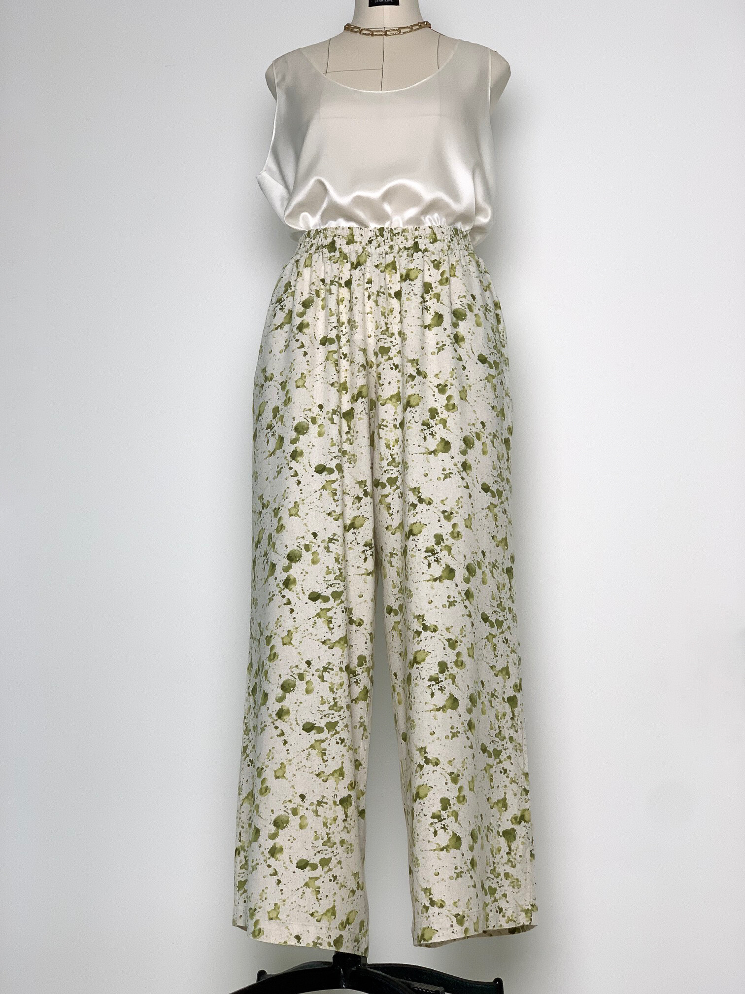 Cousez votre pantalon large en lin