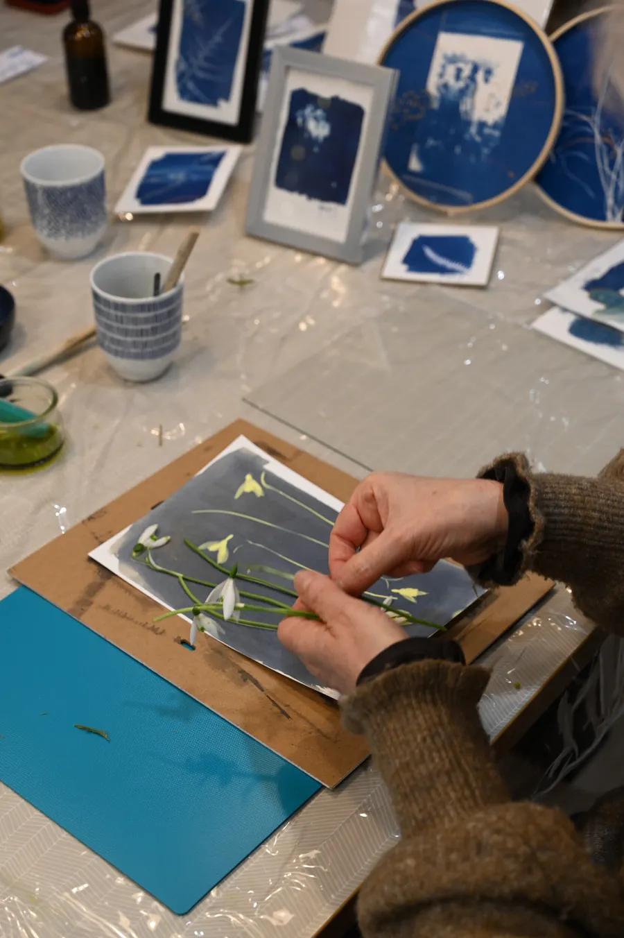 Créez votre cyanotype avec Delphine - Afbeelding nr. 1 - Wecandoo