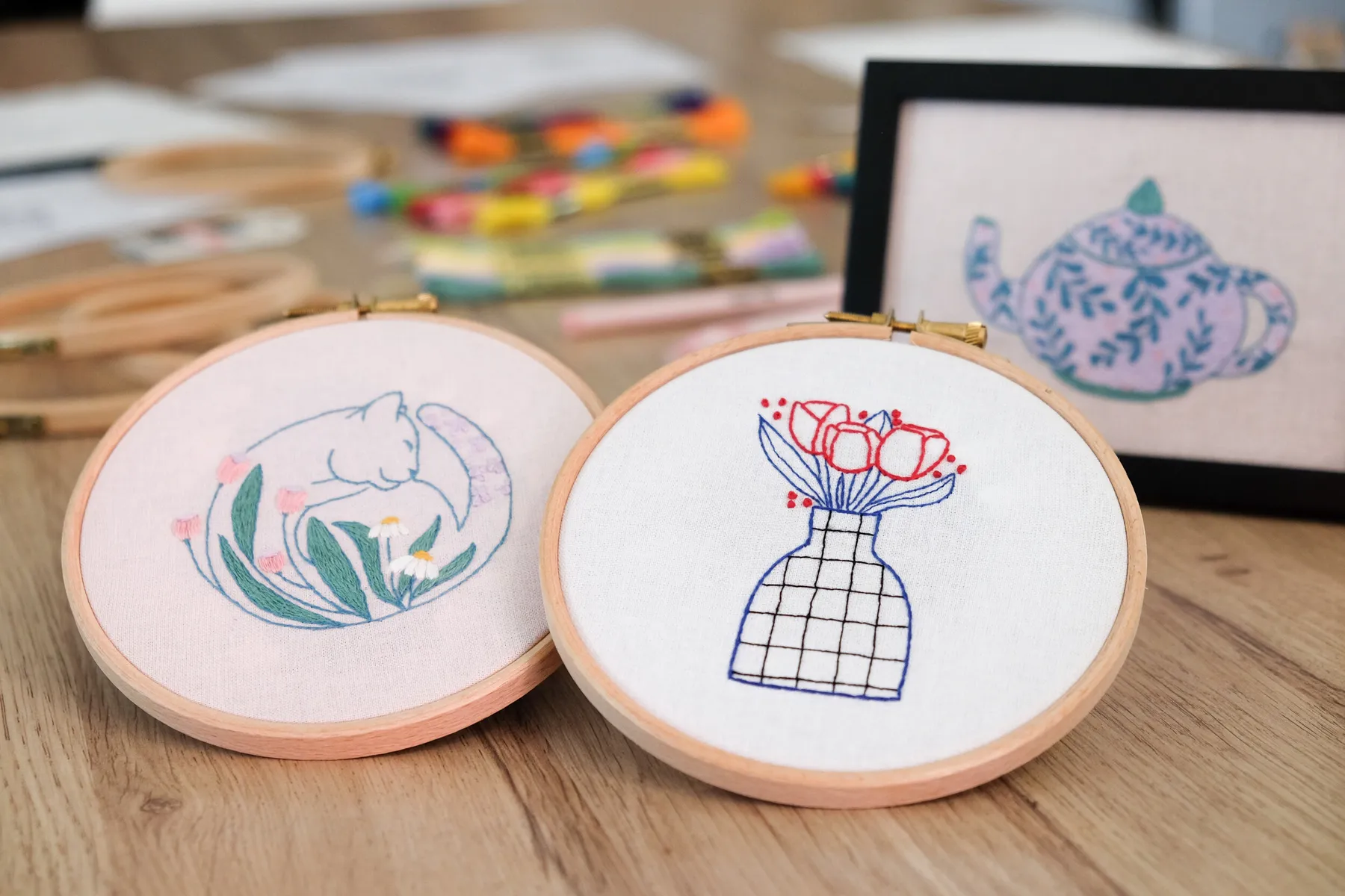 Initiez-vous à la broderie avec Audrey - Image n°1 - Wecandoo