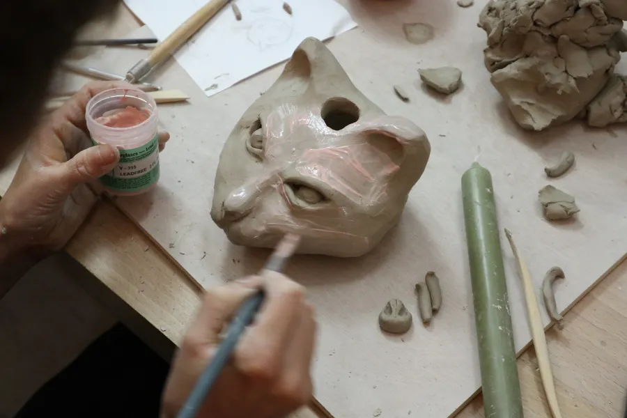 Sculptez votre bougeoir en tête d'animal avec Jeanne - Afbeelding nr. 1 - Wecandoo