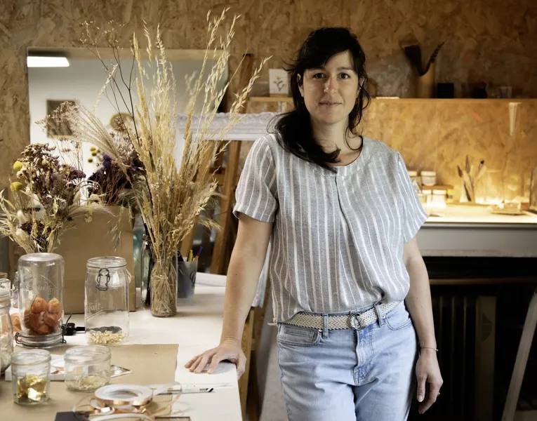 Céline : Vitrailliste à Nantes