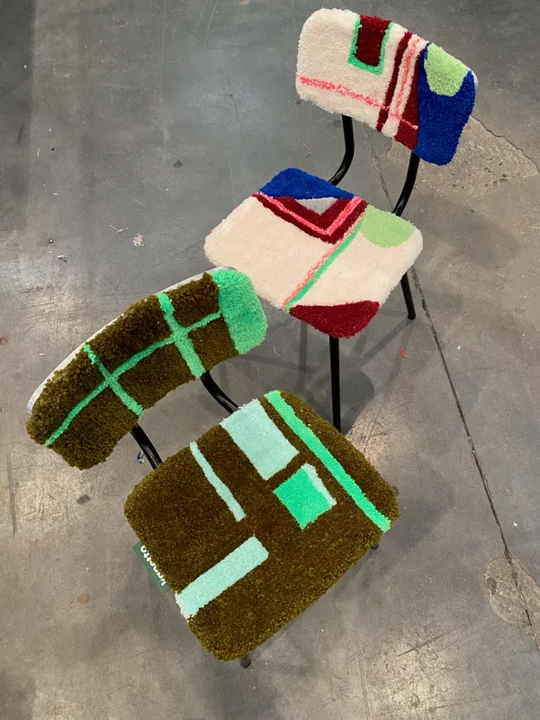 Tuftez un tabouret upcyclé avec Juliette - Afbeelding nr. 5 - Wecandoo