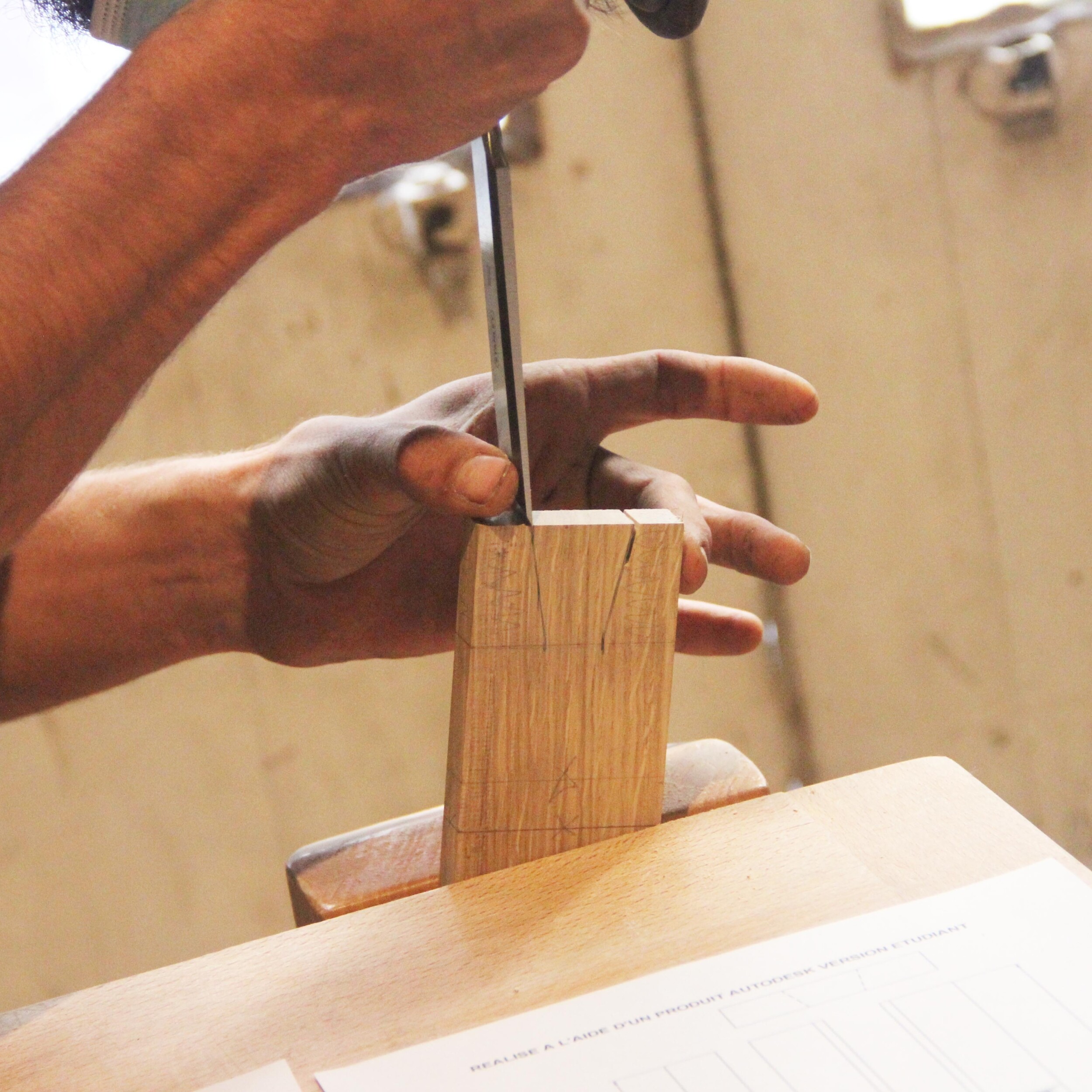 Wecandoo - Réalisez votre porte bouteille en bois avec la technique de la queue d'aronde - Afbeelding nr. 5