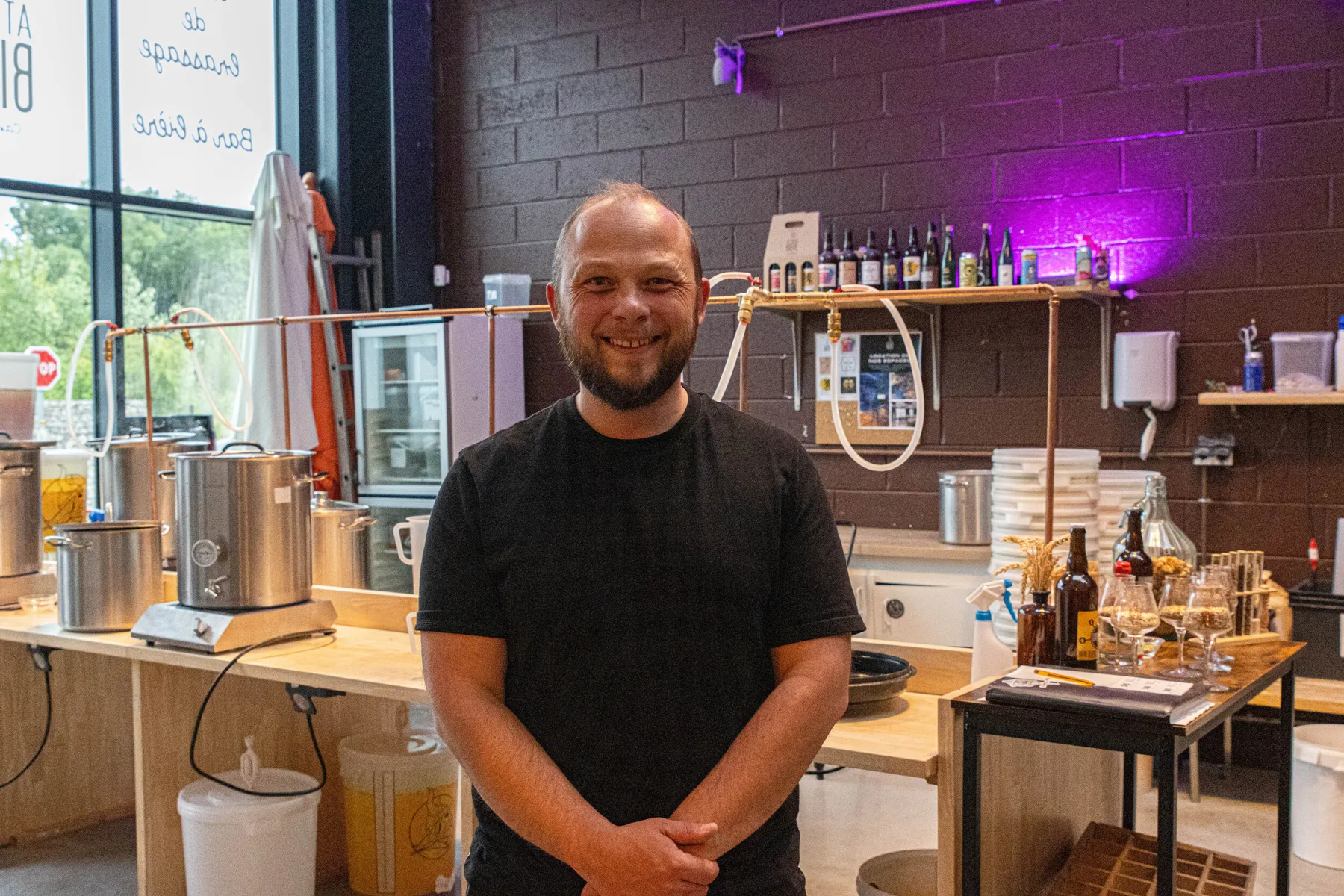 undefined Maxime et son équipe