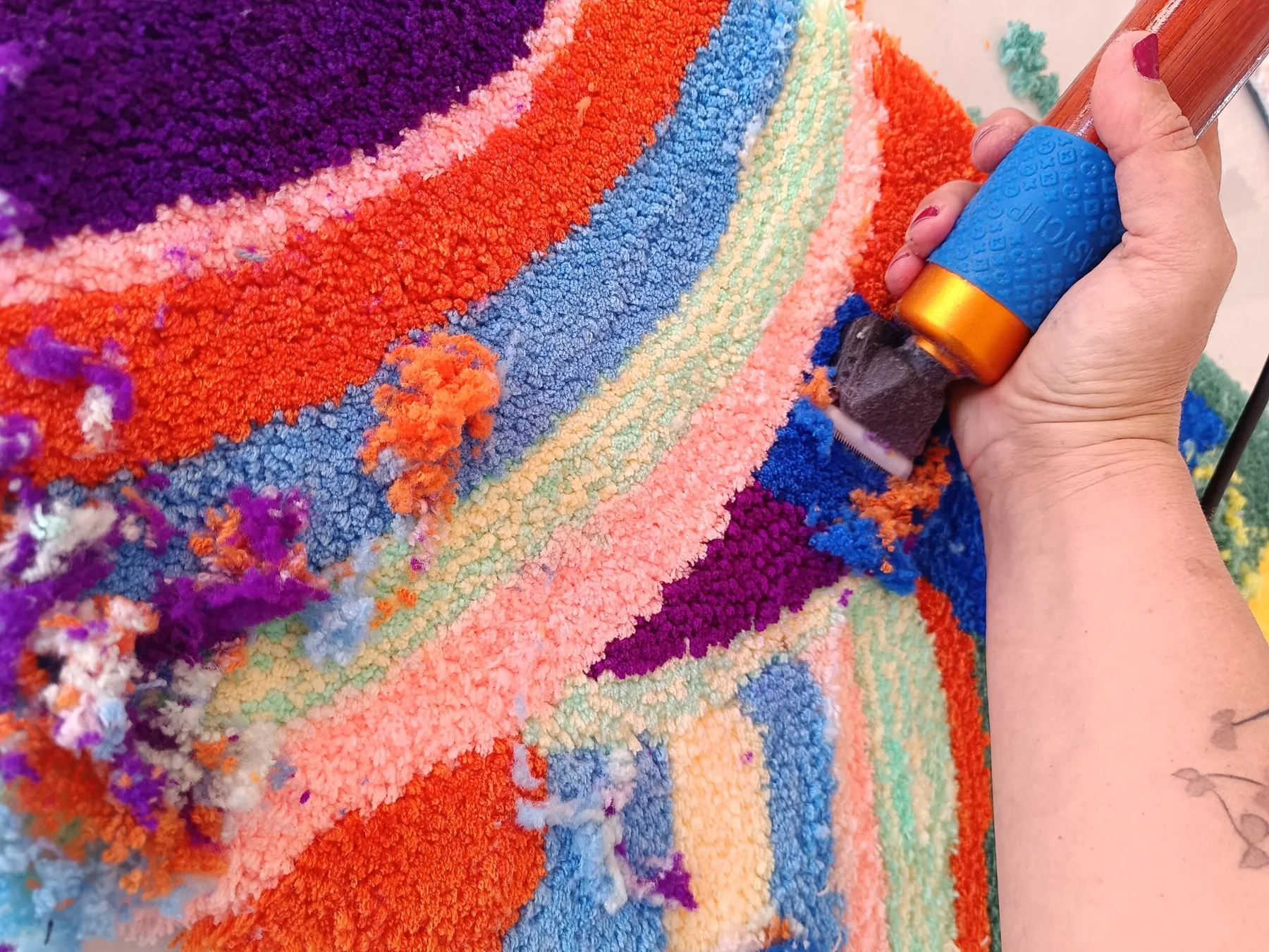 Tuftez votre tapis avec July - Image n°3 - Wecandoo