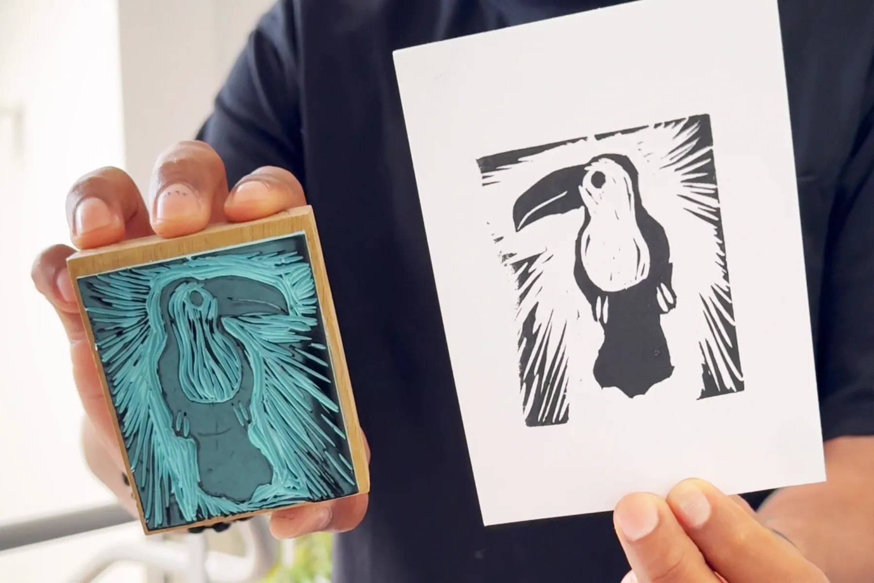 Gravez votre tampon en duo votre enfant, accompagnés par Tania - Image n°5 - Wecandoo