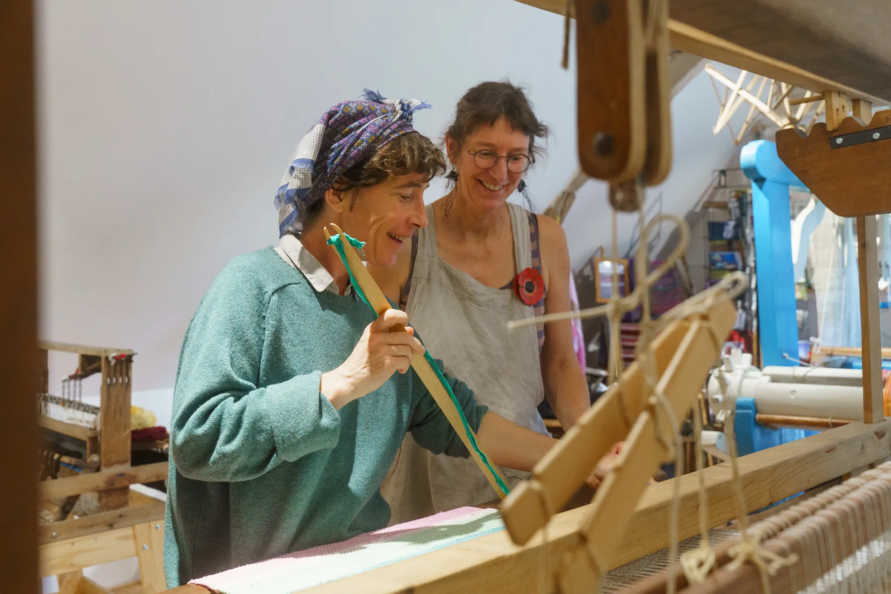 Tissez votre tapis lirette avec Claire et Anne - Image n°3 - Wecandoo