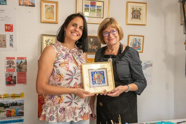 Découvrez l'enluminure avec Brigitte - Image n°5 - Wecandoo