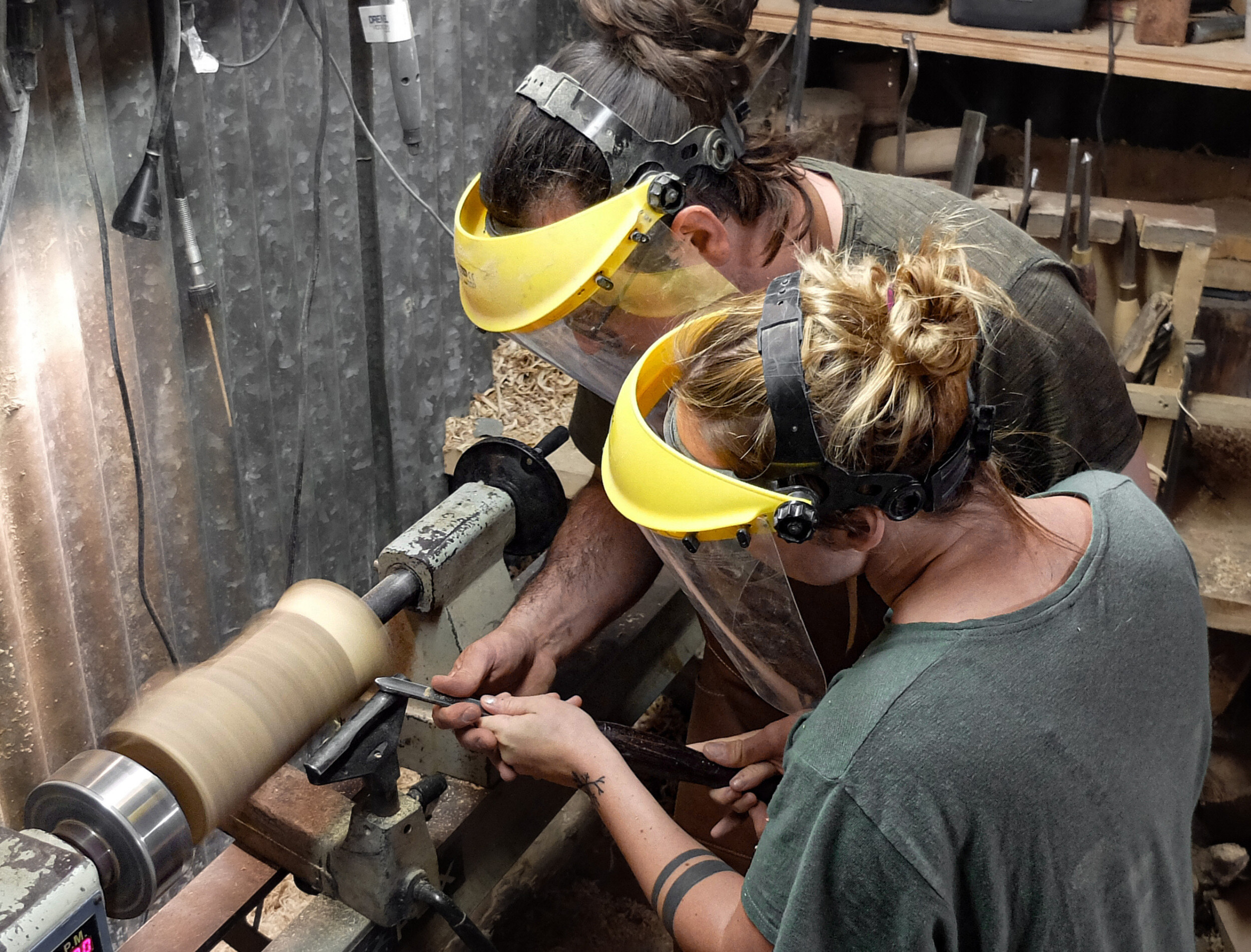 Découvrez le tour à bois avec Guillaume