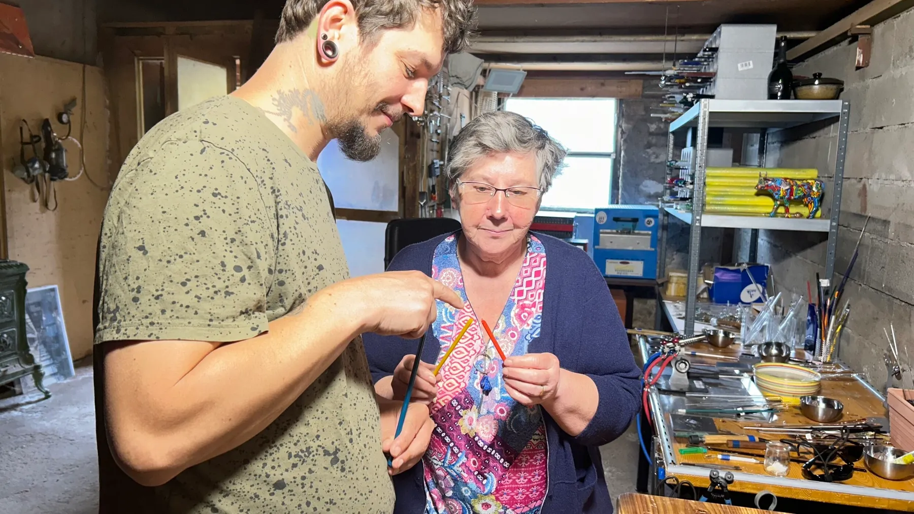 Initiez-vous au filage de verre au chalumeau avec Fabien - Afbeelding nr. 3 - Wecandoo