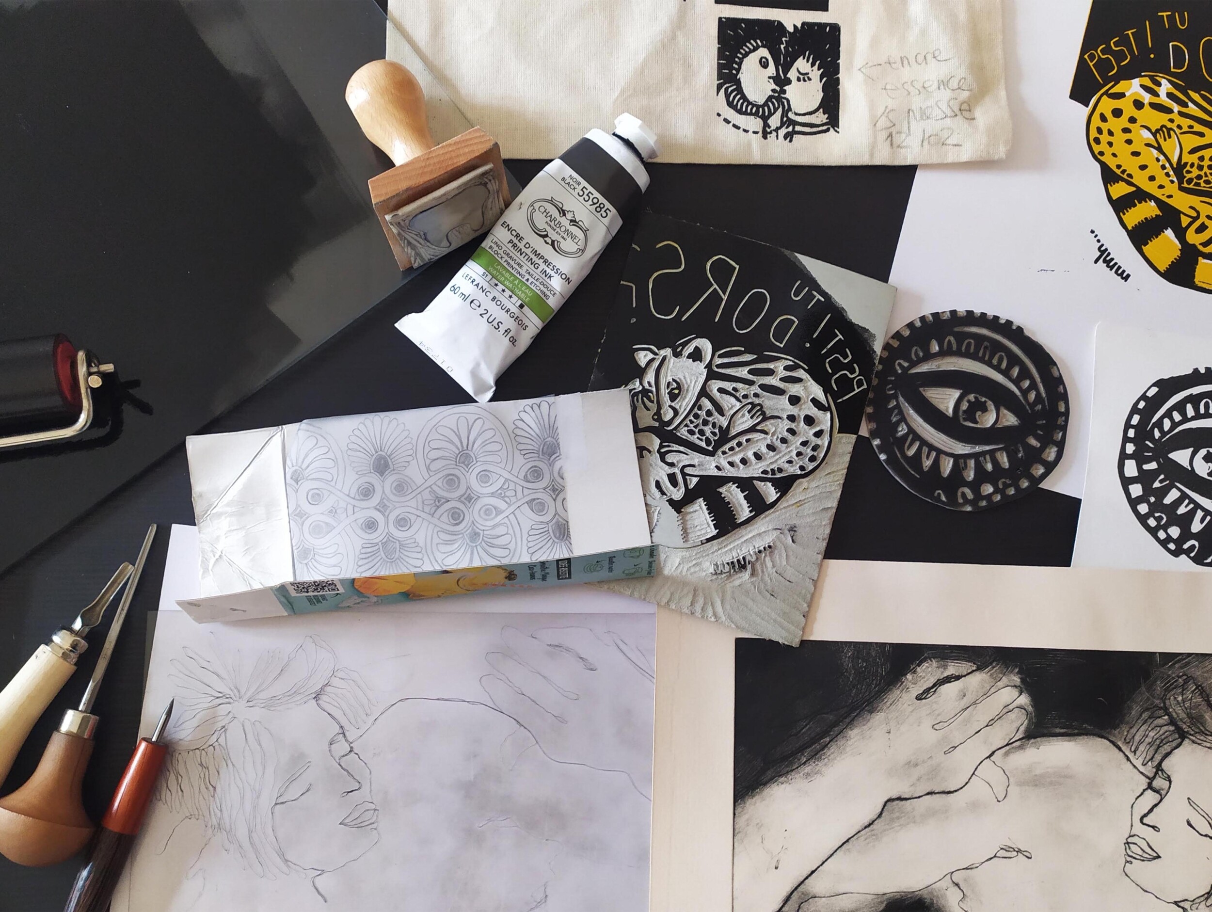 Initiez-vous à une technique de gravure