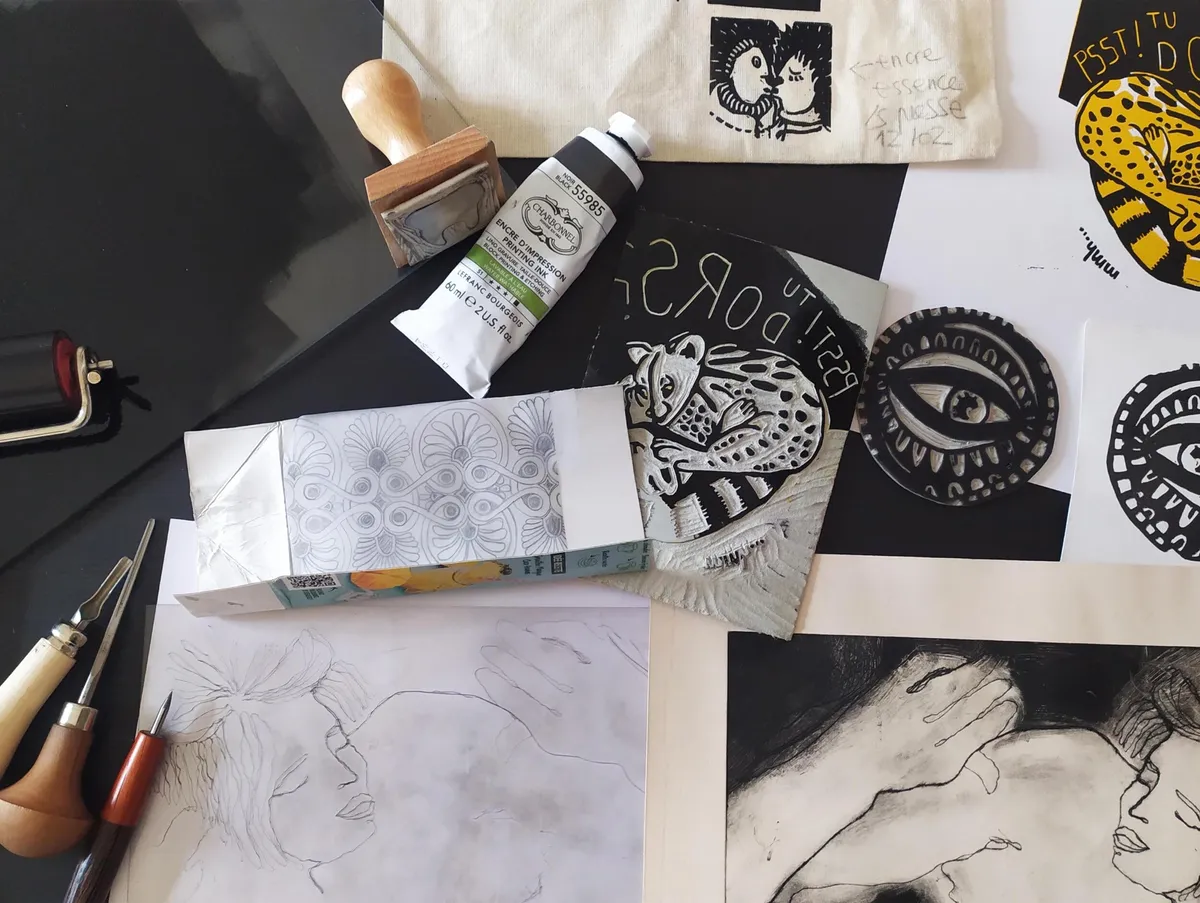 Initiez-vous à une technique de gravure