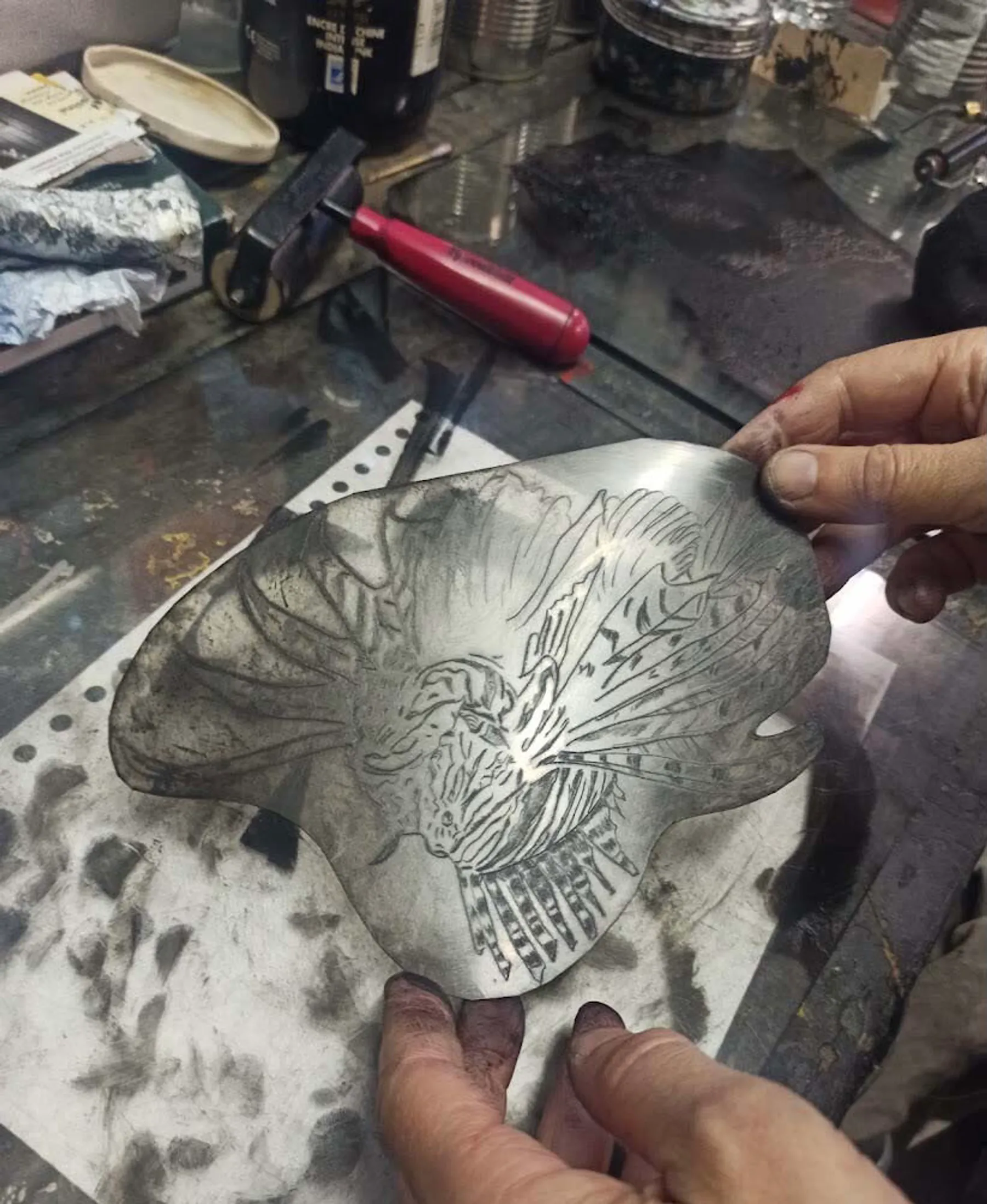 Initiez-vous à la gravure pointe-sèche avec Laurence - Afbeelding nr. 2 - Wecandoo