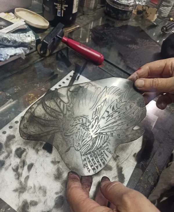 Initiez-vous à la gravure pointe-sèche avec Laurence - Image n°2 - Wecandoo