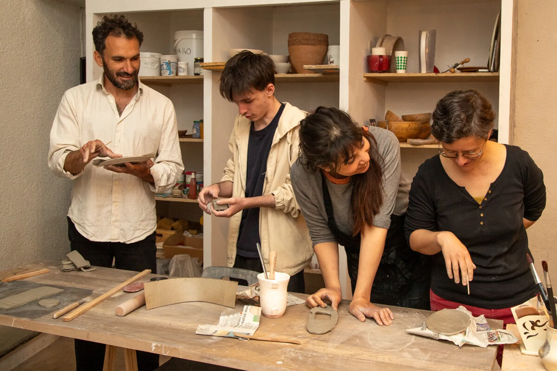 Modelez votre duo de mugs ou votre vase avec Laura - Image n°5 - Wecandoo