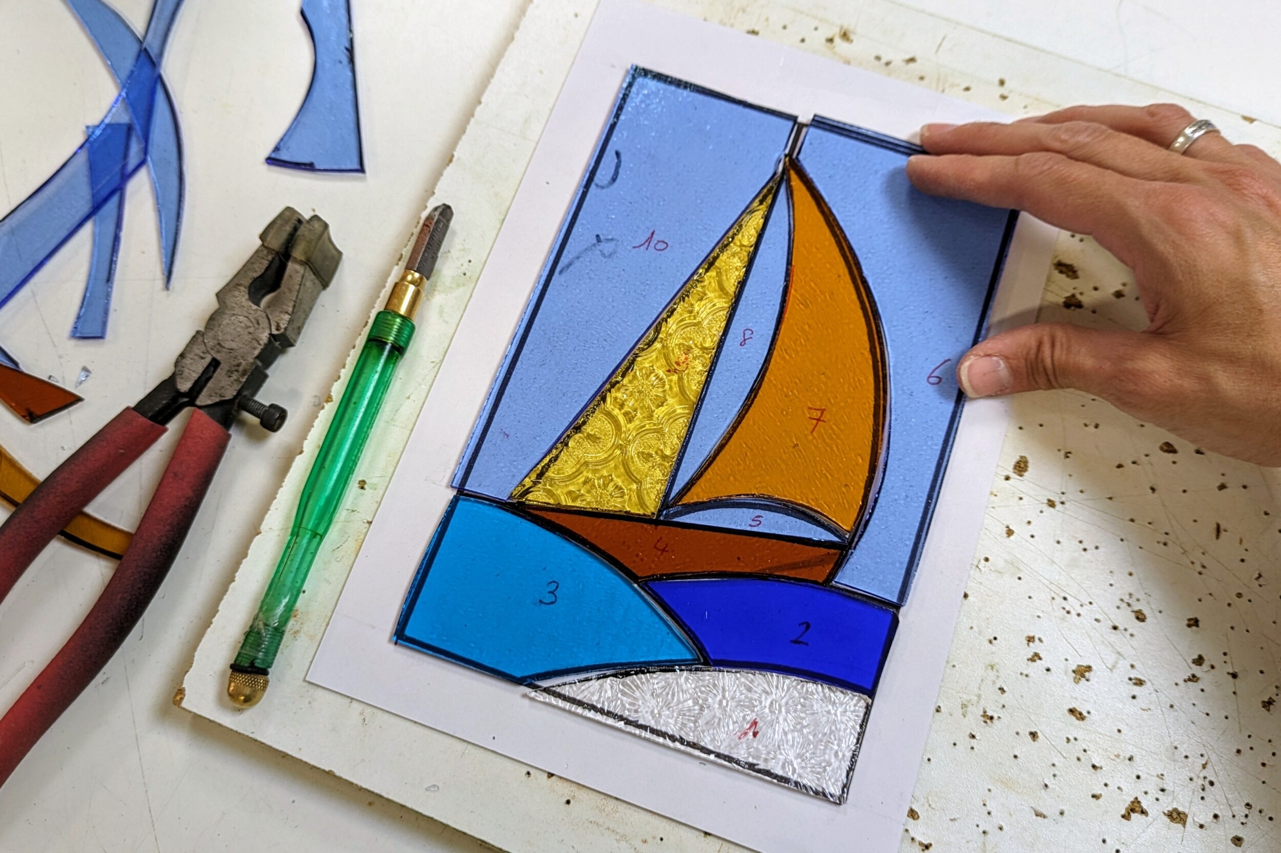 Initiez-vous au vitrail Tiffany sur une journée