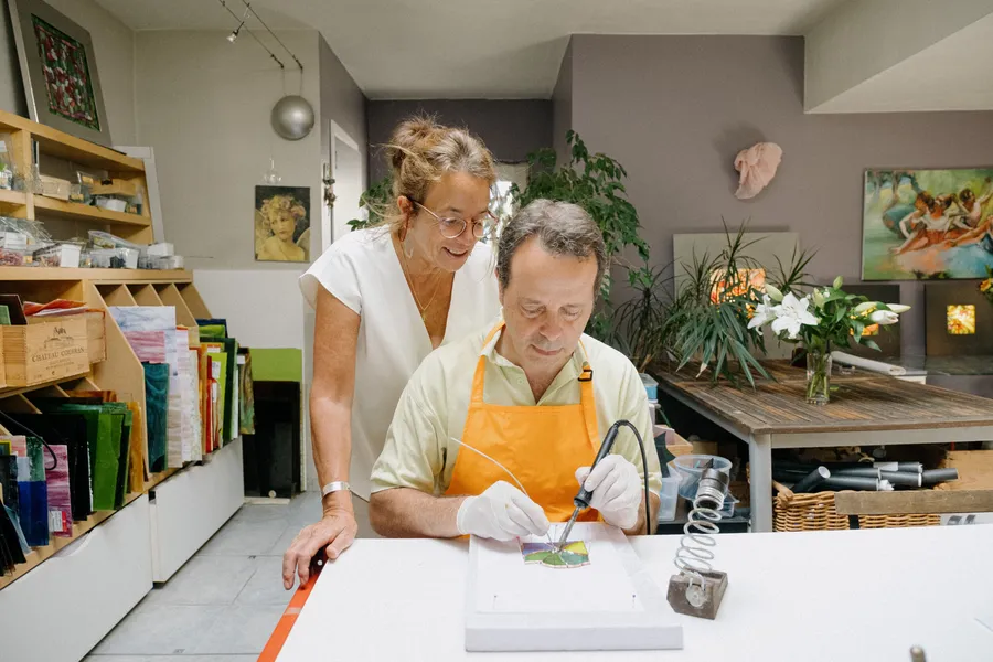 Initiez-vous au vitrail Tiffany avec Anne-Catherine - Image n°1 - Wecandoo