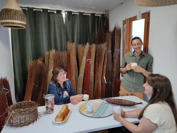 Créez une suspension en osier pour vos plantes ou vos objets avec Estelle - Image n°3 - Wecandoo