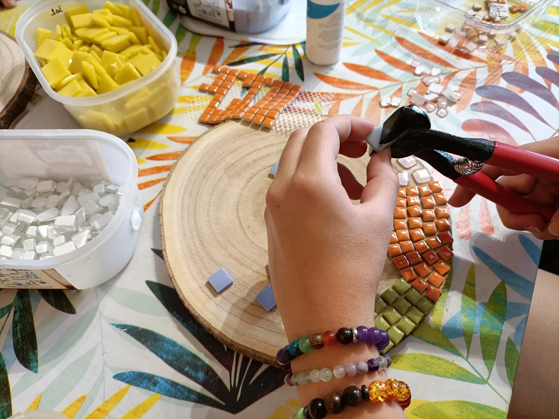 Réalisez votre mosaïque en faïence sur une journée avec Gérald - Afbeelding nr. 5 - Wecandoo