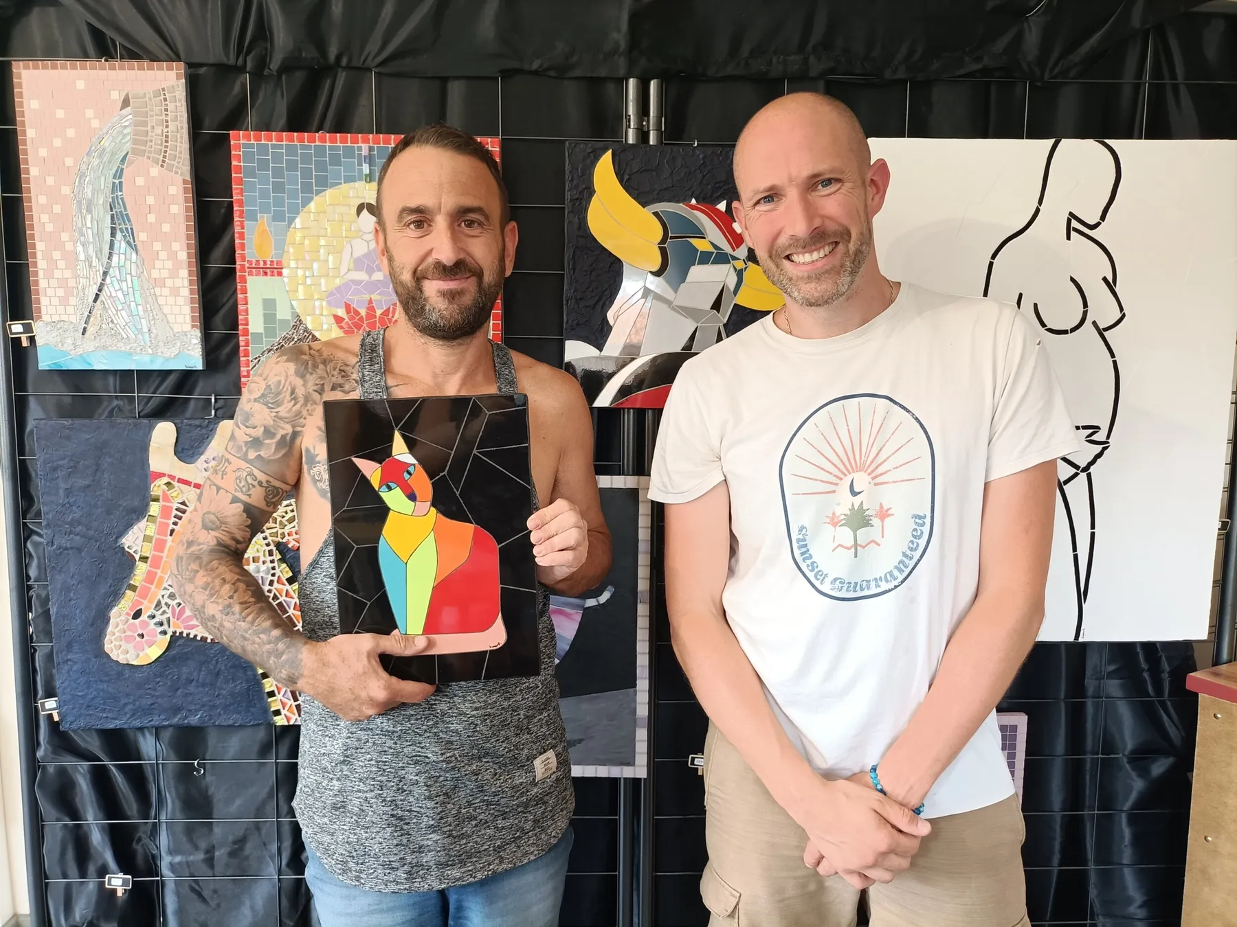 Réalisez votre mosaïque en faïence sur une journée avec Gérald - Afbeelding nr. 1 - Wecandoo