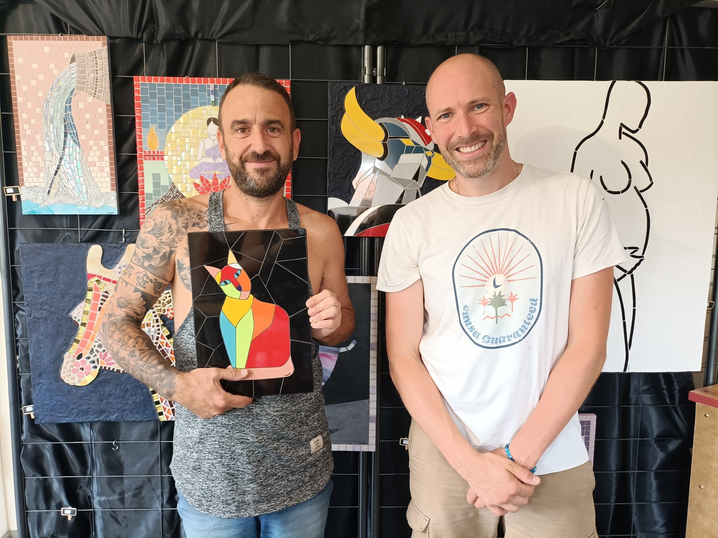 Réalisez votre mosaïque en faïence sur une journée