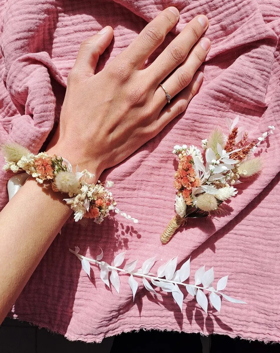 Réalisez votre accessoires en fleurs séchées