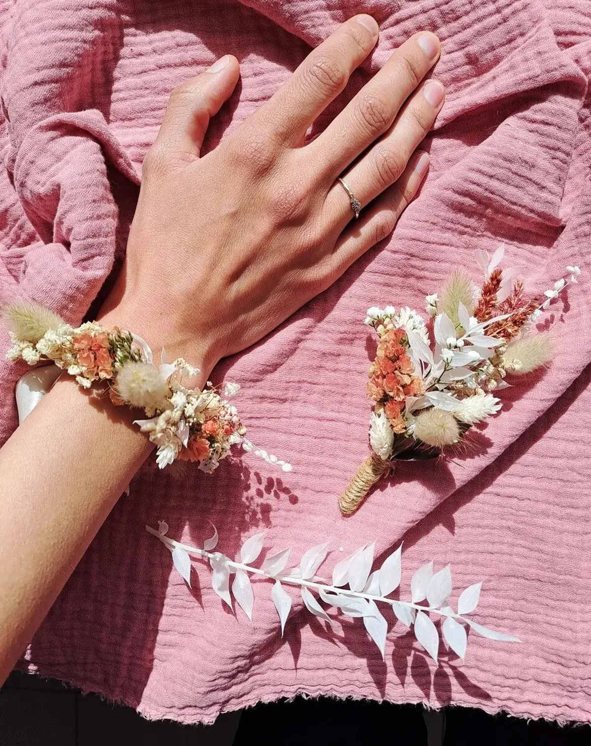 Réalisez votre accessoires en fleurs séchées