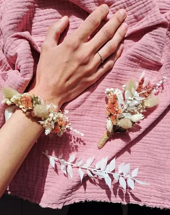 Wecandoo - Réalisez votre accessoires en fleurs séchées