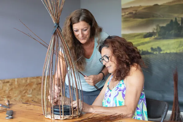 Fabriquez votre corbeille sur une journée avec Sandrine - Image n°4 - Wecandoo
