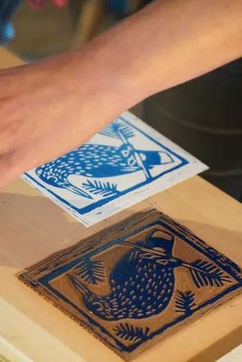 Initiez-vous à la linogravure en groupe