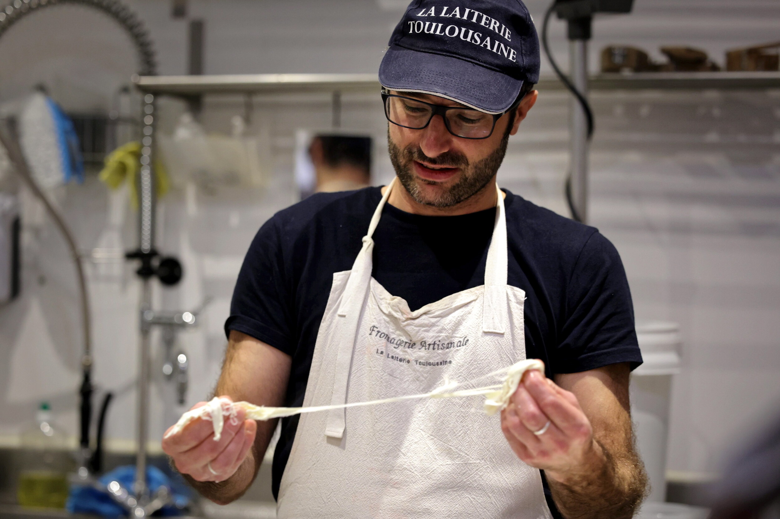 Filez vos mozzarellas et tresses en groupe