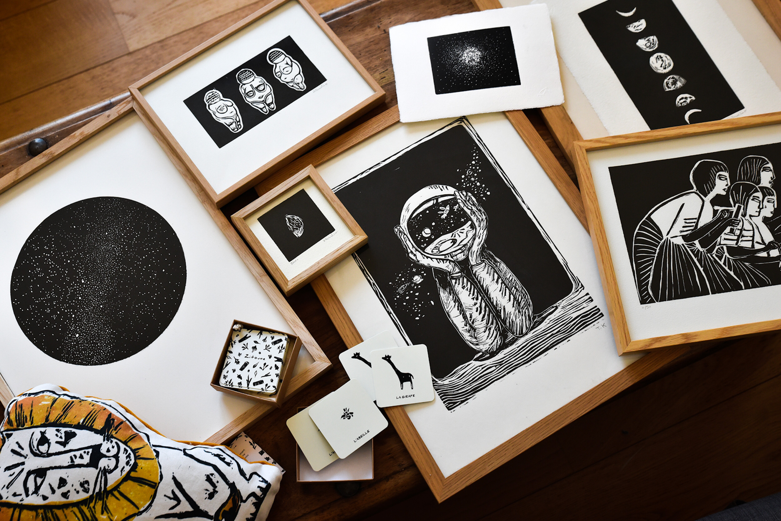 Découvrez la linogravure en prenant l'apéro