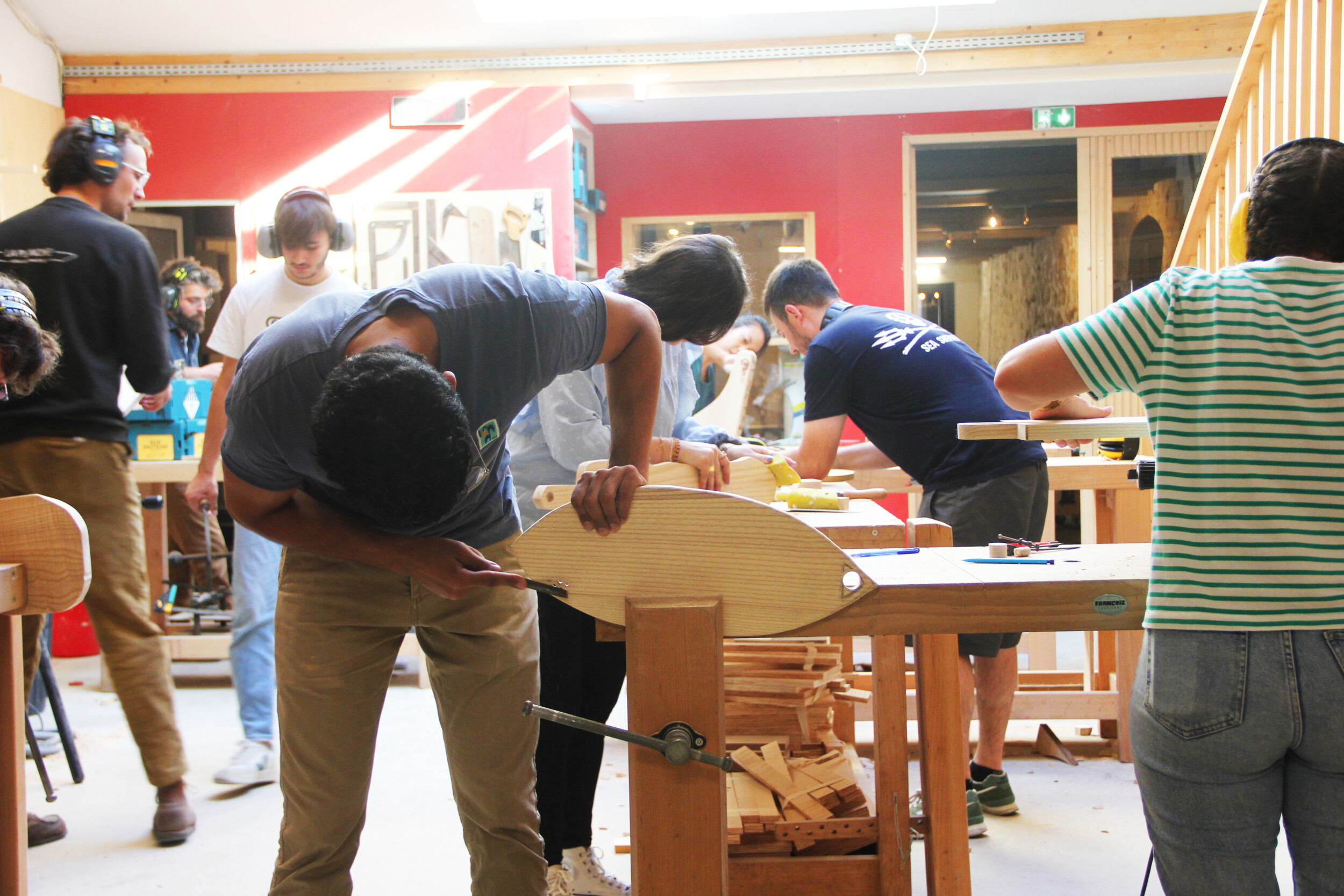 Créez votre planche à découper en groupe