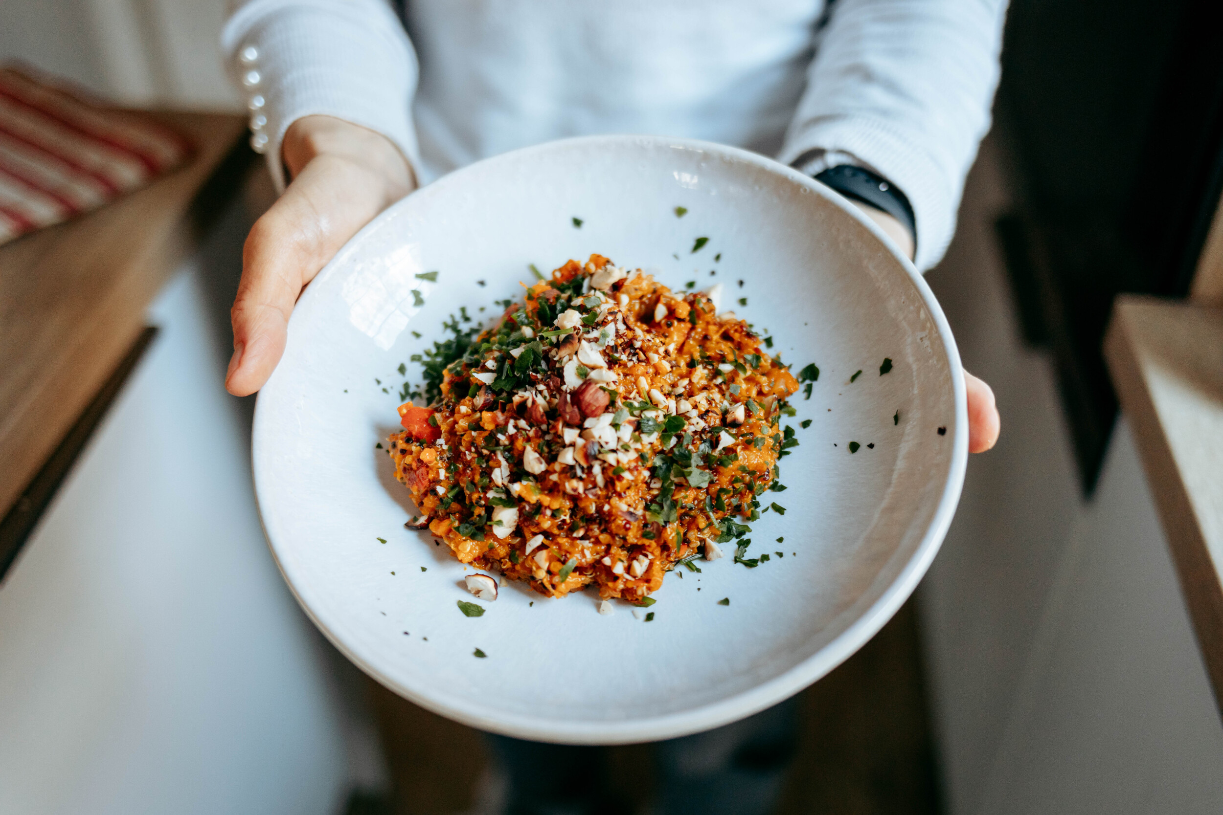 Découvrez la cuisine végétarienne en équipe