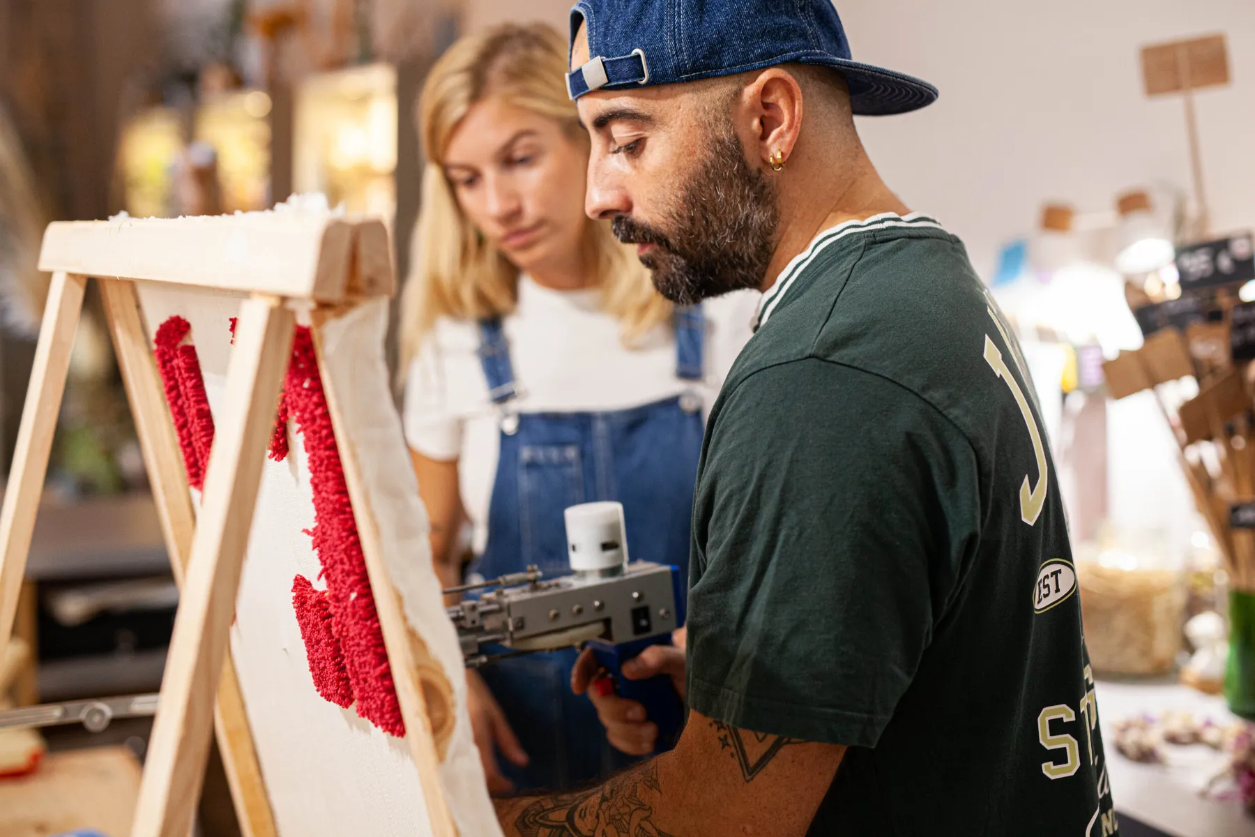 Initiez vous au tufting avec Louise - Image n°1 - Wecandoo