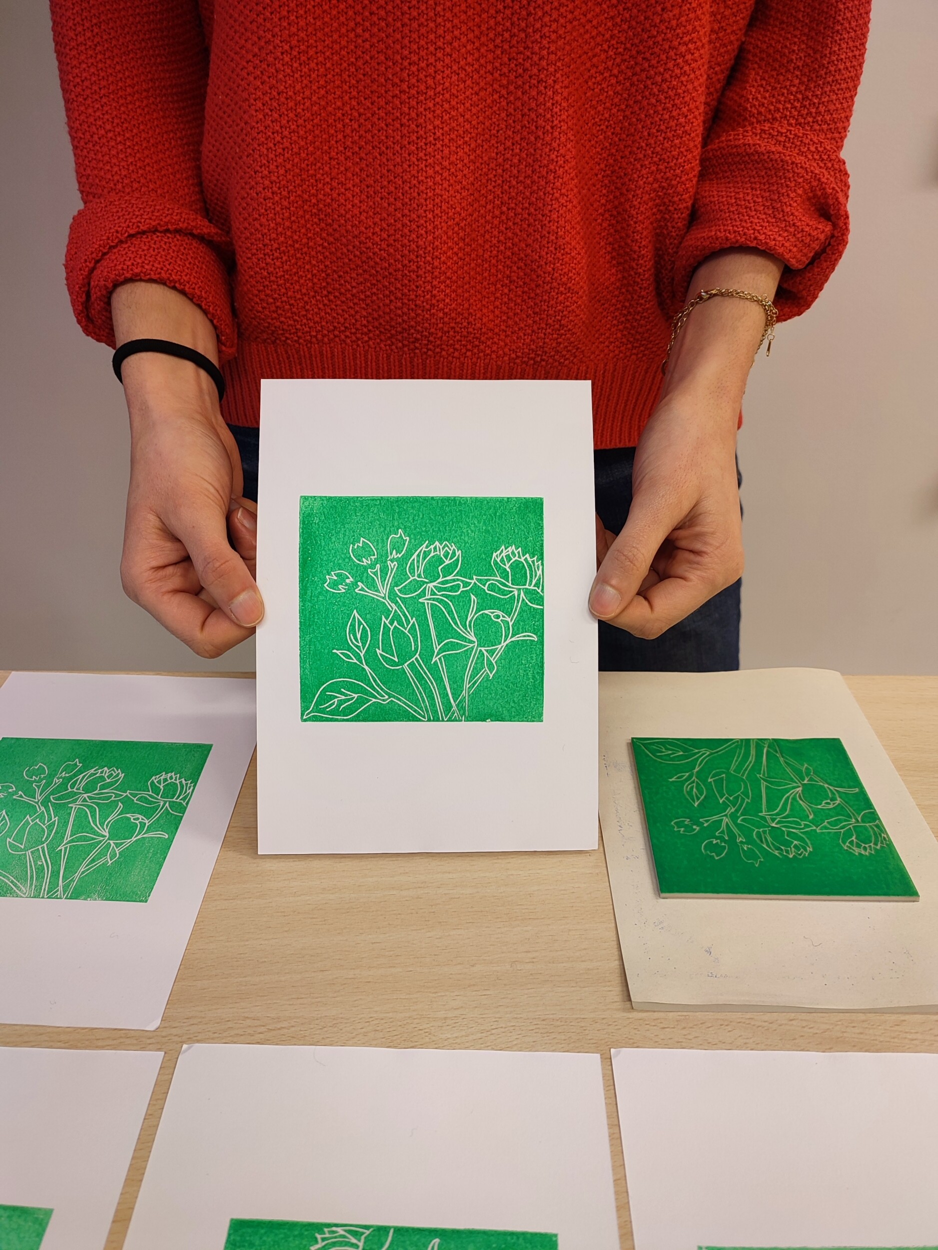 Réalisez votre illustration en linogravure à Bruxelles