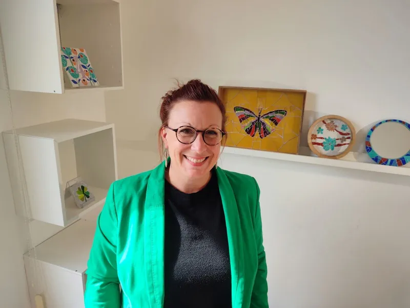 Amandine : Graveuse, mosaïste à Paris