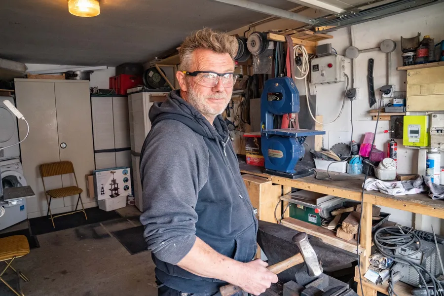 Franck : Forgeron Coutelier à Saint-Jamme-sur-Sarthe