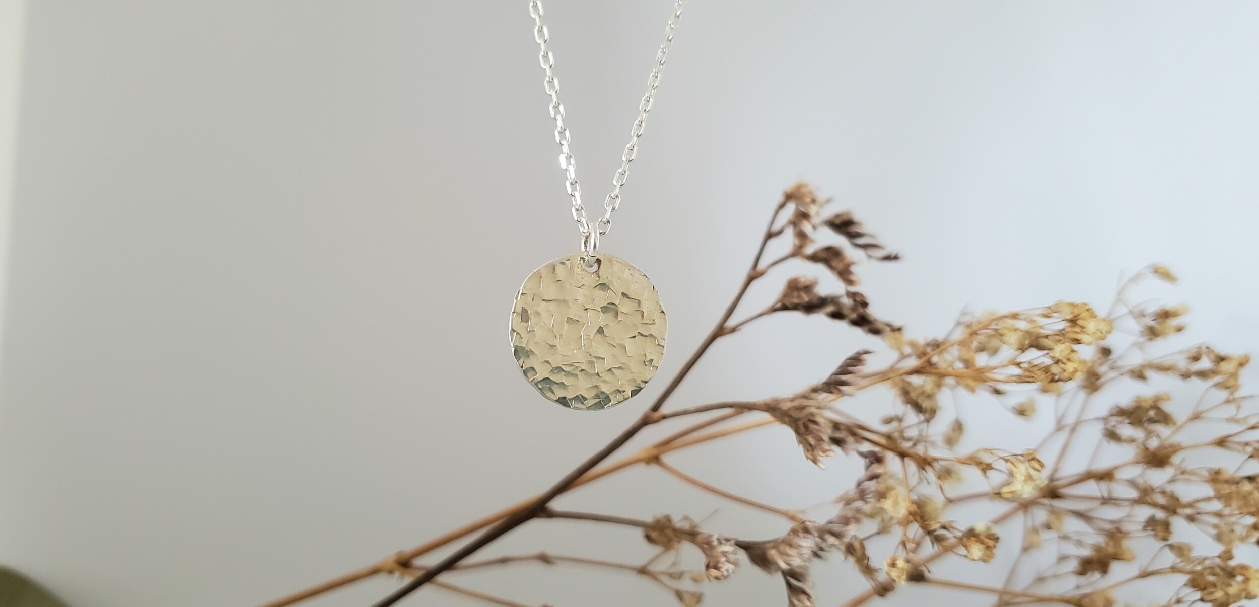 Fabriquez votre médaille en argent texturé